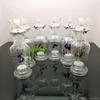 Smoking Pipes Color point sand core filter vase glass water bottle Glass bongs Oil Burner Glass