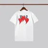Erkek tasarım T gömlek İlkbahar Yaz Renkli Kollu Tees Tatil Kısa Kollu Casual Harfler Baskı Üstleri Boyut aralığı S-XXL