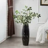 Decorative Flowers Ficus Leaf DIY Home Decoration Simulation Plants Emulation Milan Leaves Artificial Eucalytus Green Branches Wedding