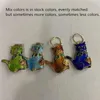 Lucky Cloisonne Smalto Gatto Pendenti con gemme e perle Piccoli Pendenti con Animali Gioielli Fai da Te Che Fanno Accessori Artigianato Tradizionale Cinese 10 Pz/lotto