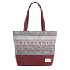 Sacs de soirée Sac à main en toile de coton pour femmes Totes Vintage Bolsa Feminina Sac A Main Ladies Bolsos Torebki Damskie Retro