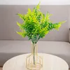 Decorative Flowers Fake Plants Long Branches Pointed Leaf Multicolor Home Garden Wedding Party Ornament Artificial Leaves