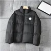 Men'S Down Parkas Puffer Downjacket Winter Style Lovers Stand Collar Bread Jacket Is Extremely Cold Proof Size Sxxl Drop Delivery Dhe5L