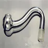 Pipes à fumer pot ordinaire, bongs en gros tuyaux de brûleur à mazout conduites d'eau en verre