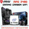 Intel Core I5 11400 Combo 1200 MSI Z490 Gaming I5 11400マザーボードCPUコンボLGA1200 DDR4デスクトップIntel Z490メインボードキット