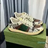 Дизайнерская обувь Casual Shoes Mens Women Lovelight Series Screener Sequin Sneakers Ace Bee Bee Luxurys Дизайнерские кроссовки Размер 35-45