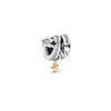 925 libras Silver New Fashion Charm para Pandora 2023 Robot Cat Cat Cute