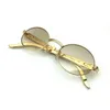 Designer Men's and Women's Beach Par Solglasögon 20% rabatt på varumärkesglasögon Män i rostfritt stål Optisk ram Guld för kvinnor Round Mens Sunglaskajia