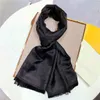 Designer Silk Scarf Women Four Seasons Autumn Winter Thin Long Silk Wool Scarfs 180*70 cm Scarf Shawl Classic Gold Thread Letter Scarf Alternativ