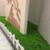 Flores decorativas Simulação artificial Simulação Muss tapetes de gramado Carpet Green Turf Micro Plant Landscape Natural
