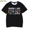 T-shirts pour hommes Mode d'été pour enfants Alphabet Lore Harajuku chemise garçons chemise filles vêtements imprimer chemises de bande dessinée enfants 230310