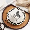 Cups Saucers Nordic Style Zebra Elk Bone China Coffee Cup And Saucer Sets English High Quality Phnom Penh Gift