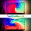 Paski LED DIY Ambient TV PC PC Screen USB Pasek LED HDTV Monitor komputerowy Podświetlenie Podświetlenie WS2812B Pasek LED 1/2/3/4/5m Pełny zestaw J230308