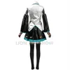 Anime Super Alloy Miku Cosplay Costumes Dress Girl's Cloth any size PU leather Y0903230Q