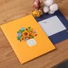 Cartes-cadeaux 3D œillet Bouquet carte cadeau pour la fête des mères maman femme Pop Up fleur cartes de voeux cadeau floral carte d'anniversaire Z0310