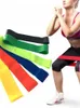 Bandes de résistance Yoga Bande Élastique Anneau Jambe Musculation Accessoires Couleur Aléatoire