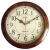 Relógios de parede Estilo japonês Relógio de parede Mecanismo de relógio de madeira vintage Relógios de parede Decoração da casa quarto Sala de estar silenciosa Duvar saati presente FZ569 230310