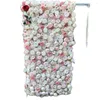 Dekorativa blommor Spr Wedding Stage Black Roll Up Flower Wall Backdrop