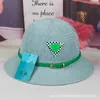 Boll Caps Designer Women's Summer Sunscreen Hat Japanese and Korean Fashion Invertered Triangle Belt Top Casual Shopping F378