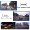 Körinspelare med nödlås vid vinkel FHD 1080p Full HD -bilvideoverktyg Dash Cam Monitoring