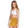 LL Çocuklar Yoga Şort Kıyafetler Yüksek Bel Spor Egzersiz Fitness Giyim Kısa Pantolon Kızlar Elastik Koşu Elastik Önlemek Gardırop Culotte Çift katlı