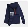 Men's Jackets Men Waterproof Wind Breaker Coat Zipper Hoodie Jacket Quick Drying Sport Outwear Wind Stoper Jacket Raincoat Sport Selling 230310