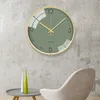 Horloges murales Pure Color Wall Clock Modern Minimalist Art Fashion Horloge murale décorative 230310