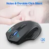 Trådlös mus Bluetooth Mouse laddningsbara datormöss Wirless Gaming Mouse Ergonomic Silent USB Mause Gamer för Laptop PC