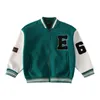 ジャケットスクールボーイズ野球服カジュアルベビーユニフォームの子供10代のハンサムスポーツコート衣装230310