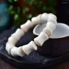 Strand Fine Natural Shell Bracelets Bucket Beads Bracelet Hand String for Women Men Healthy Simple Fashion Jewelry