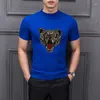 T-shirt da uomo estate semplice maglione stile trapano pullover abbigliamento in cashmere moda tessuto lavorato a maglia top slim