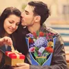 Karty podarunkowe wyskakujące bukiet kwiatowy 3D kwiatowe karty z życzeniami z notatką kopertę na Walentynki Dzień Matki Birdualne imprezy Z0310