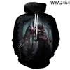 Men's Hoodies Artistic Style Gothic Terror Men Women Children 3D Printed Sweatshirts Pullover Long Sleeve Boy Girl Casual Tops