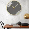 Horloges murales Pure Color Wall Clock Modern Minimalist Art Fashion Horloge murale décorative 230310