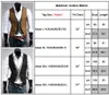 Men's Vests Business and Leisure Men's Double Breasted Waistcoat Dress Vest Meeting Party Wedding Formal Sleeveless Jacket 230310