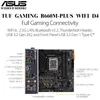 Placa base ASUS TUF GAMING B660M-PLUS WIFI D4 LGA 1700 compatible con Intel Core 13th y 12th Gen CPU DDR4 128GB PCI-E 5,0 Placa Me