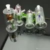 Rökande rör Strawberry Linked Glass Water Bottle Glass Bongs Oil Burner Glass