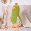 Komik muz bir arkadaş ördek bebek homofonik terrier muz ördek kombinasyonu peluş oyuncak yaratıcı parodi hediyesi