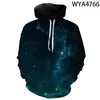 Men's Hoodies Starry Sky 3D Printed Men Women Children Arrivals Fashion Sweatshirts Boy Girl Pullover Streetwear Casual Tops