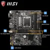 MSI PRO B660M-B DDR4 Motherboard D4 64GB 4600(OC)MHz Support Intel 12th Core CPU Office Placa-me LGA 1700 B660 Mainboard New