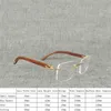 Sunglasses 2023 Trend designer Natural Wood Square Clear Men Buffalo horns Oversize Random for Women Read Glasses OculosKajia New