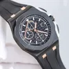 Movement watch Waterproof 42mm chronograph movement watch Mens Luminous automatic Rubber mechanical Fashion Business Wristwatches montre De multicolor