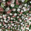 Dekorativa blommor SPR 4ft 8,4 2,4 m) Bröllopsrulle Blommvägg Bakgrundsdekoration Rose