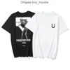 Off Men's T-shirts Offs White Irregular Arrow Summer Finger Loose Casual Short Sleeve T-shirt for Men and Women Printed Letter x on the Back 8BOJ