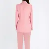 Kadınlar Suits Blazers Profesyonel Kadın Pantolon Takım Moda İşi Formal İnce Uzun Kollu Blazer Pantolon Ofis Bayanlar Artı Boyut İş Giyim 230310