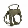 Cat Collars Leads Adjustable Harness Vest With Handle Military Pet Training Mesh For Small Dogs Outdoor Walking 230309