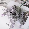 Decorative Flowers Artificial Eucalyptus Leaves Plastic Plant Branches Fake Home Wedding Decoration Christmas Party Decor Faux Foliage