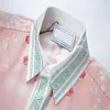 Mens Shirts Top Small Horse Quality Embroidery Blouse Long Sleeve Solid Color Slim Fit Casual Business Clothing Long-sleeved Shirt Normal Size Multiple Colour #11111