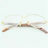 48% OFF Gold Clear Frames Computer Eye Frame for Men Carter Mens Transparent Glasses Optical Eyewear FraemsKajia New