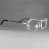 % 56 indirim güneş gözlükleri 2023 Vintage Carter Piccadilly Clear Glasses Reçete için Frame Modaya Modaya Gizli Lüks Gözlük Okuma Bilgisayar Kadınları ve Menkajia Yeni